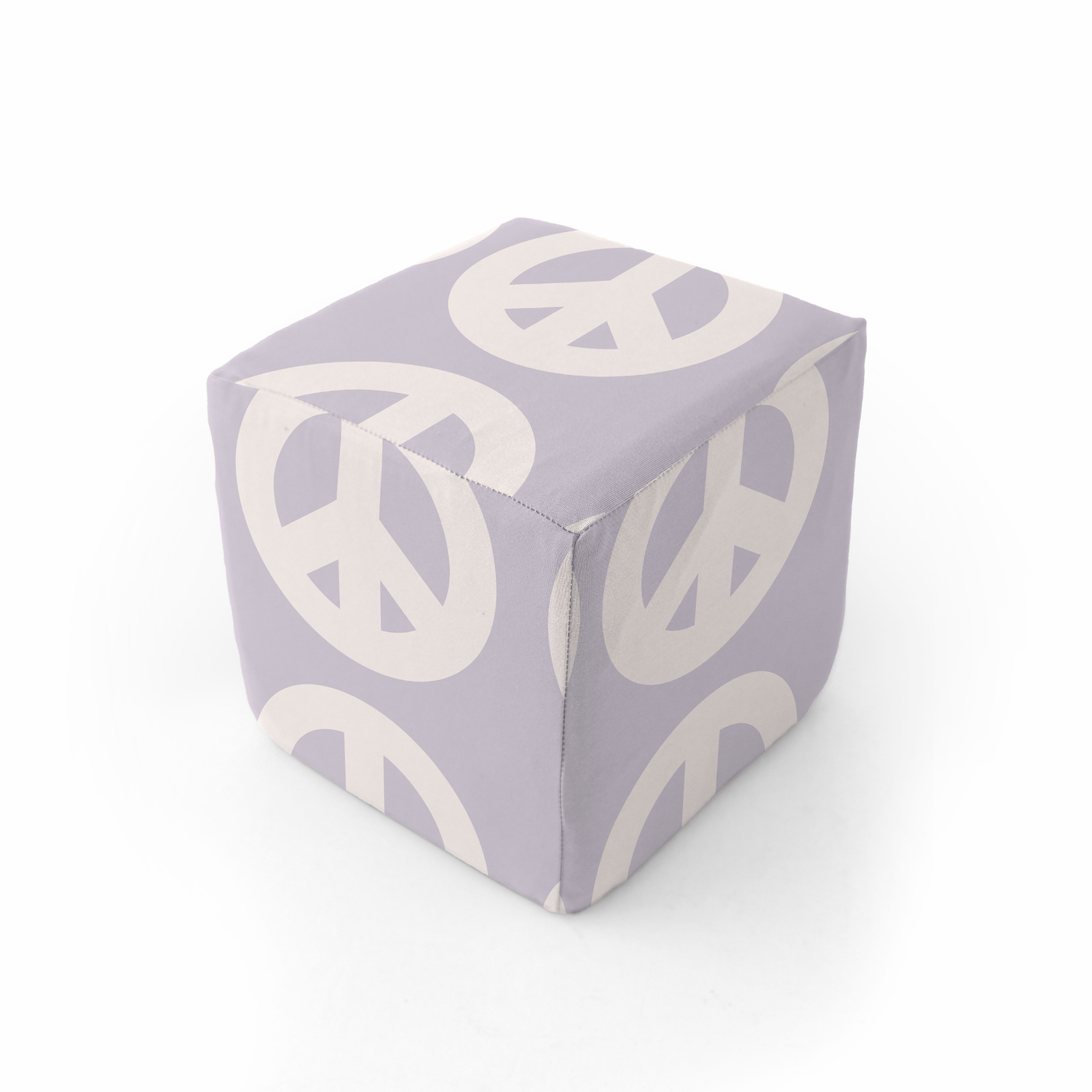 Lavender Peace Sign Play Cube - Tenth &amp; Pine - Play Cube - 