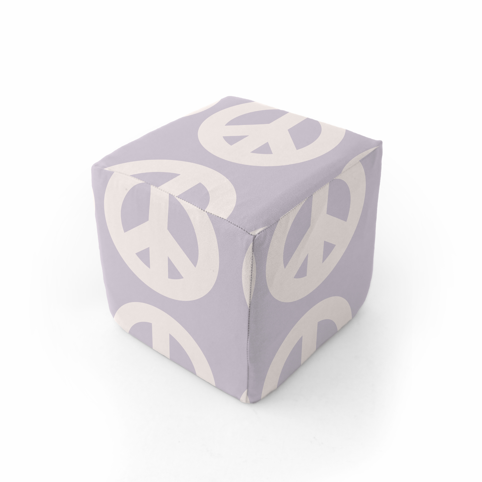 Lavender Peace Sign Play Cube - Tenth &amp; Pine - Play Cube - 