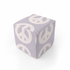 Lavender Peace Sign Play Cube - Tenth & Pine - Play Cube - 