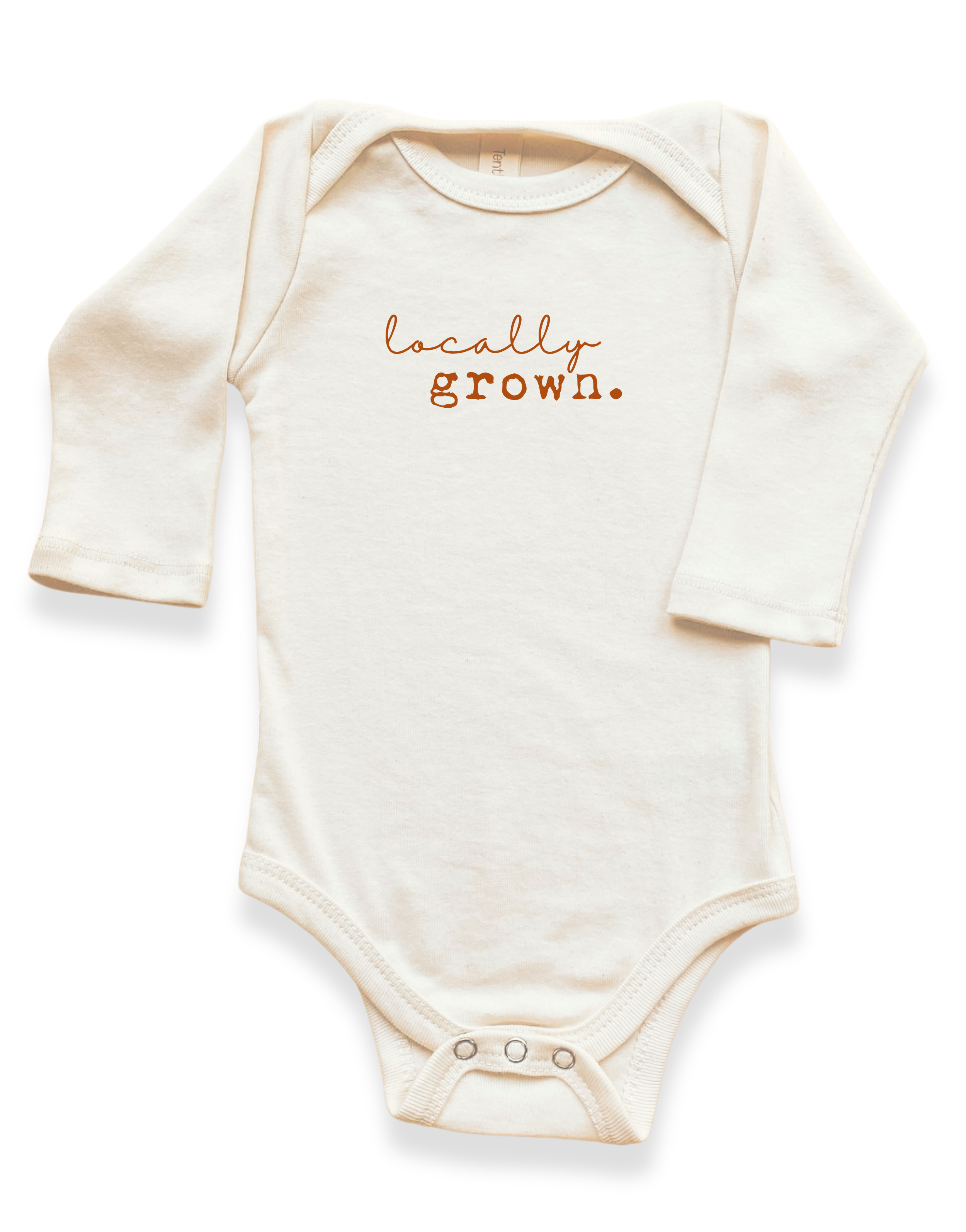 Locally Grown Organic Bodysuit Long Sleeve