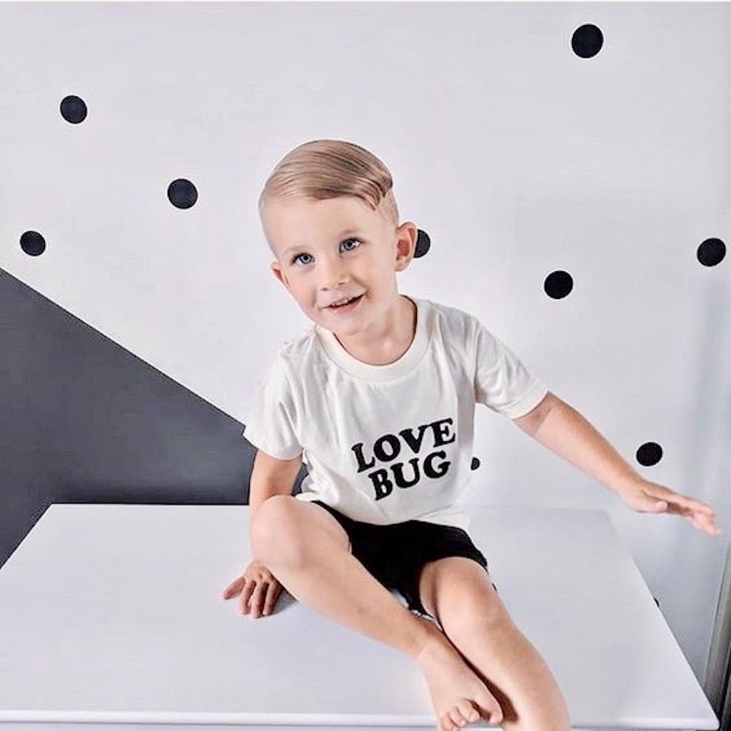 Love Bug - Organic Cotton Tee - Tenth &amp; Pine - Short Sleeve Tee - 12 - 18M