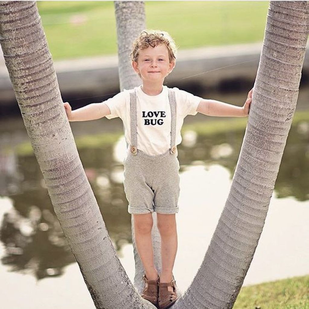 Love Bug - Organic Cotton Tee - Tenth &amp; Pine - Short Sleeve Tee - 12 - 18M