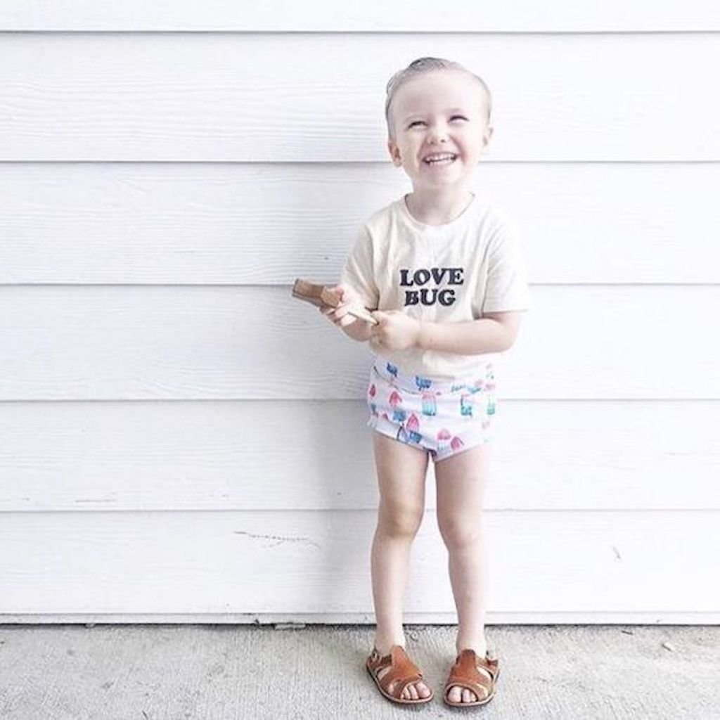 Love Bug - Organic Cotton Tee - Tenth &amp; Pine - Short Sleeve Tee - 12 - 18M