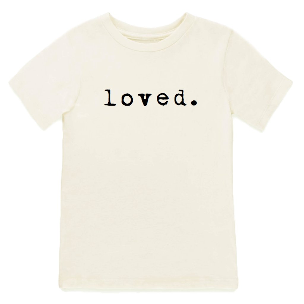 Loved - Organic Cotton Tee - Tenth &amp; Pine - Short Sleeve Tee - 2/3T
