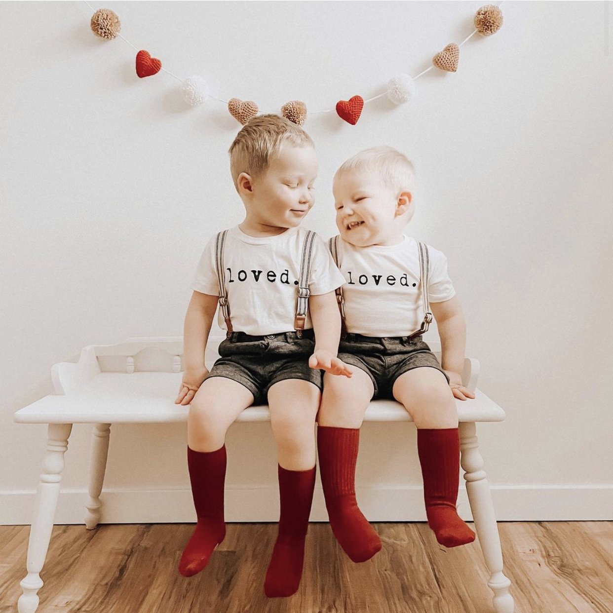 Loved - Organic Cotton Tee - Tenth &amp; Pine - Short Sleeve Tee - 2/3T