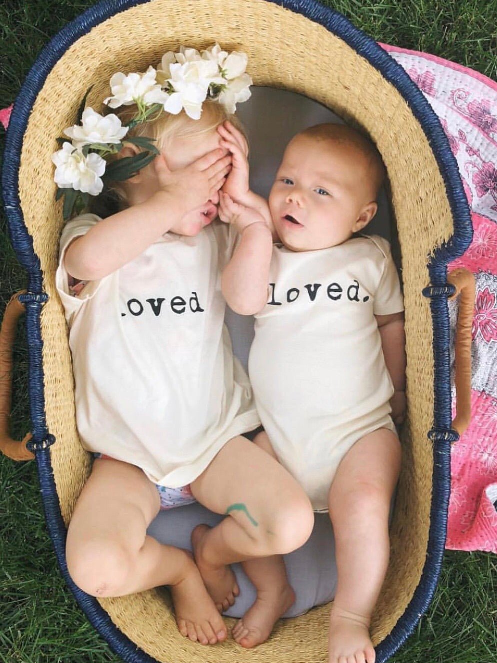 Loved - Organic Cotton Tee - Tenth &amp; Pine - Short Sleeve Tee - 2/3T