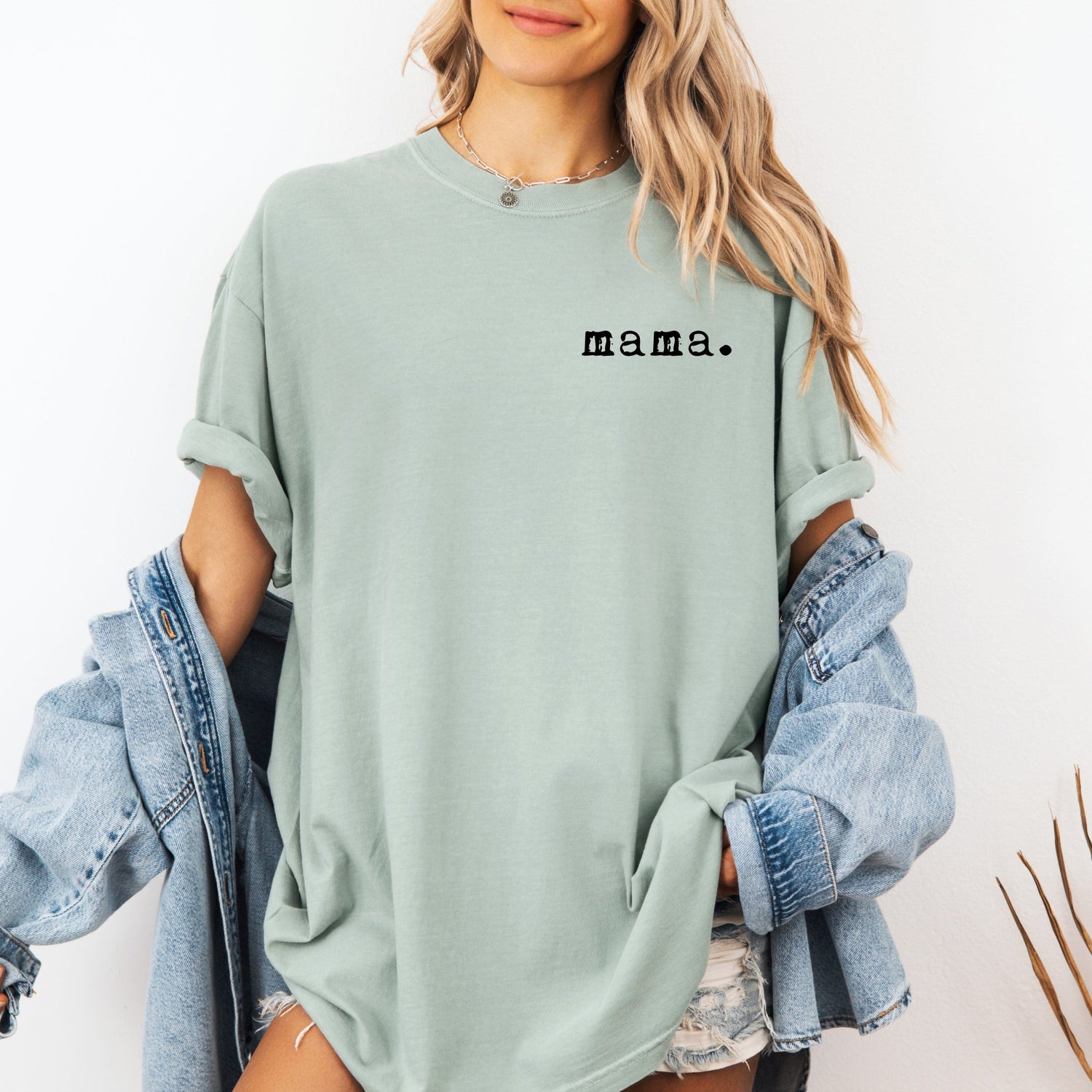 Mama T-shirt | Adult Short Sleeve Tee - Tenth &amp; Pine - Adult Tshirt - S - Bay