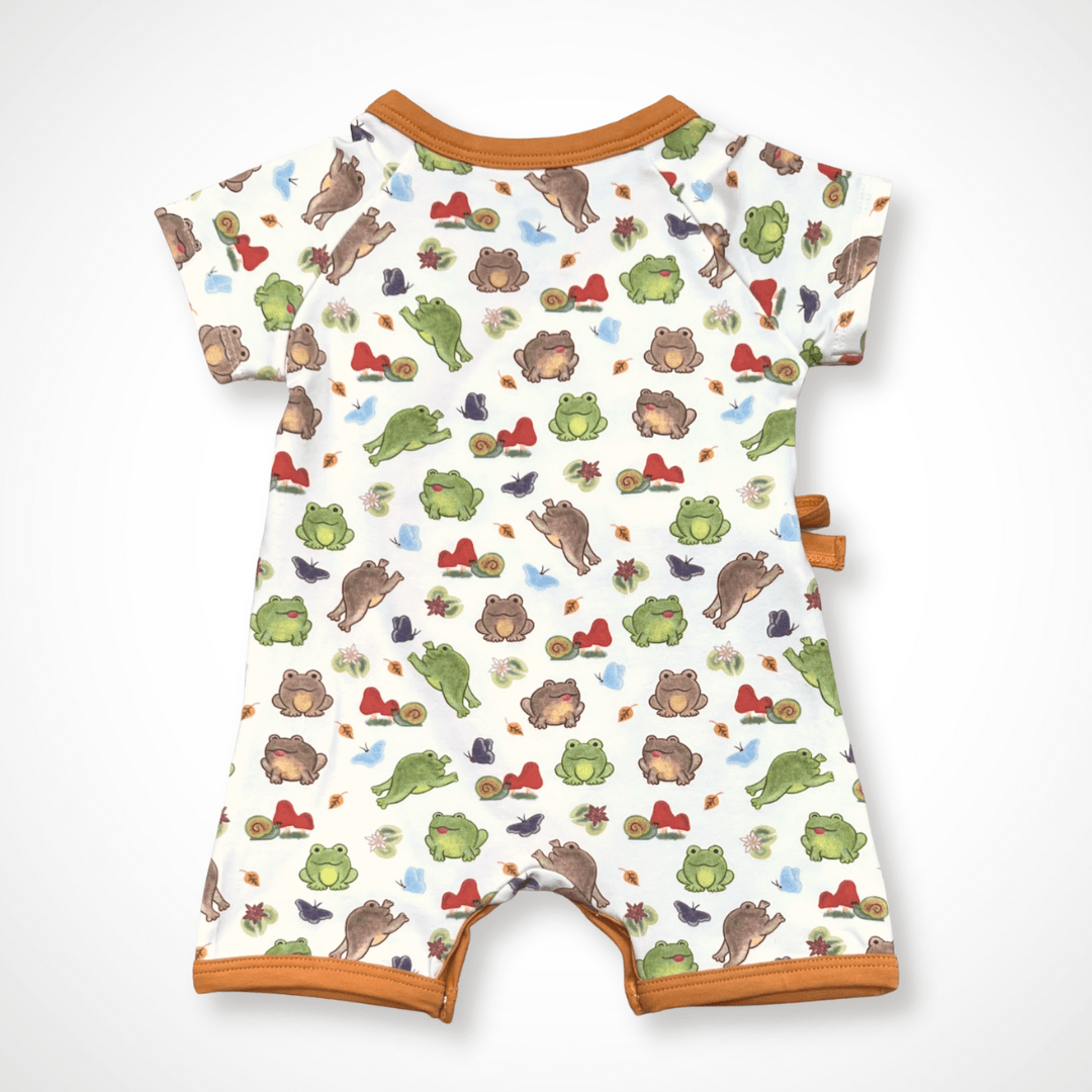 Meadow Kimono Shorty | Organic Pima Cotton - Tenth &amp; Pine - Summer Outfits - 0 - 3M - Kolorful