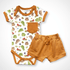 Meadow Short Set | Organic Pima Cotton - Tenth & Pine - Summer Outfits - 0 - 3M - Kolorful