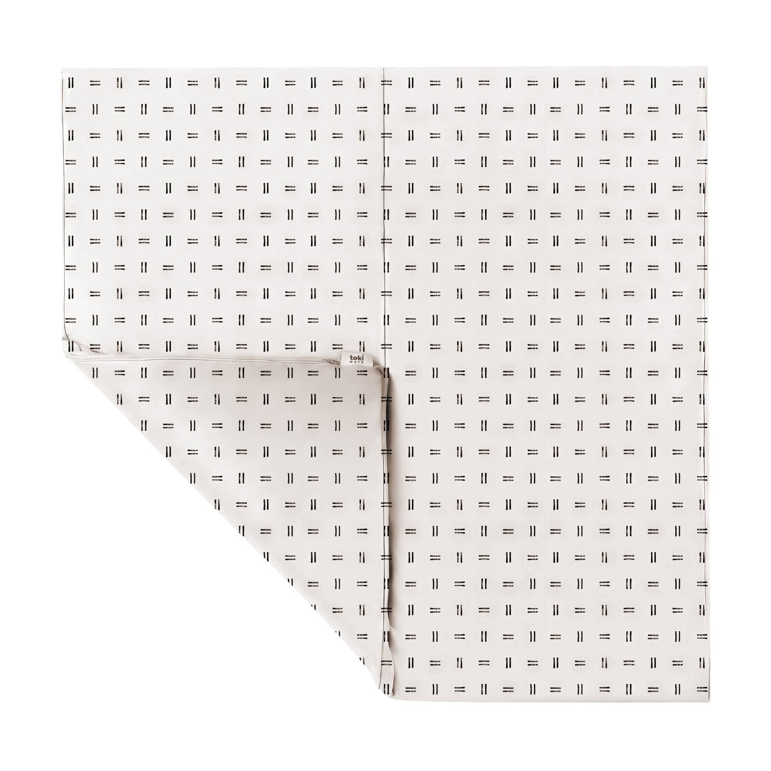 Mudcloth Vegan Leather Mat - Tenth &amp; Pine - Vegan Leather Padded Mat - Mega