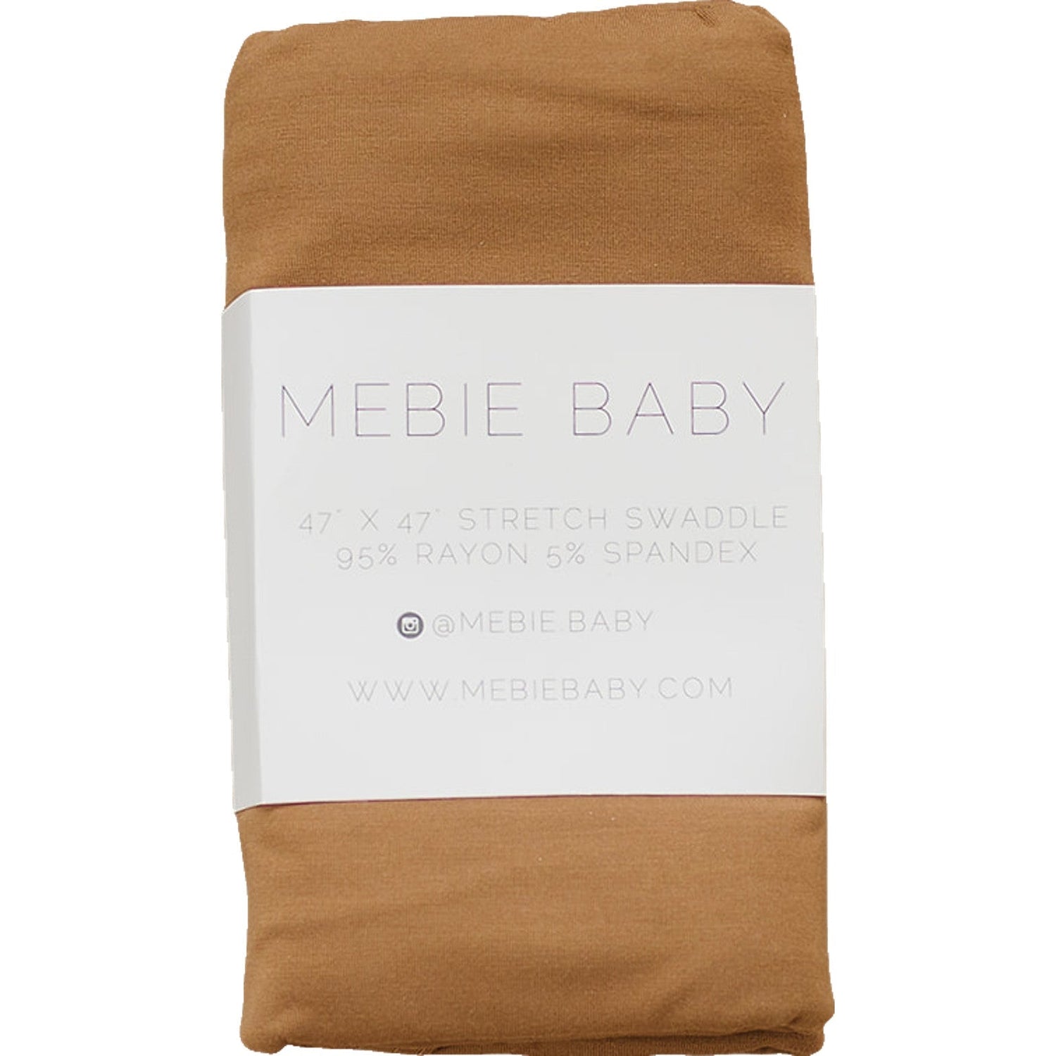 Mustard Bamboo Stretch Swaddle - Tenth &amp; Pine - 