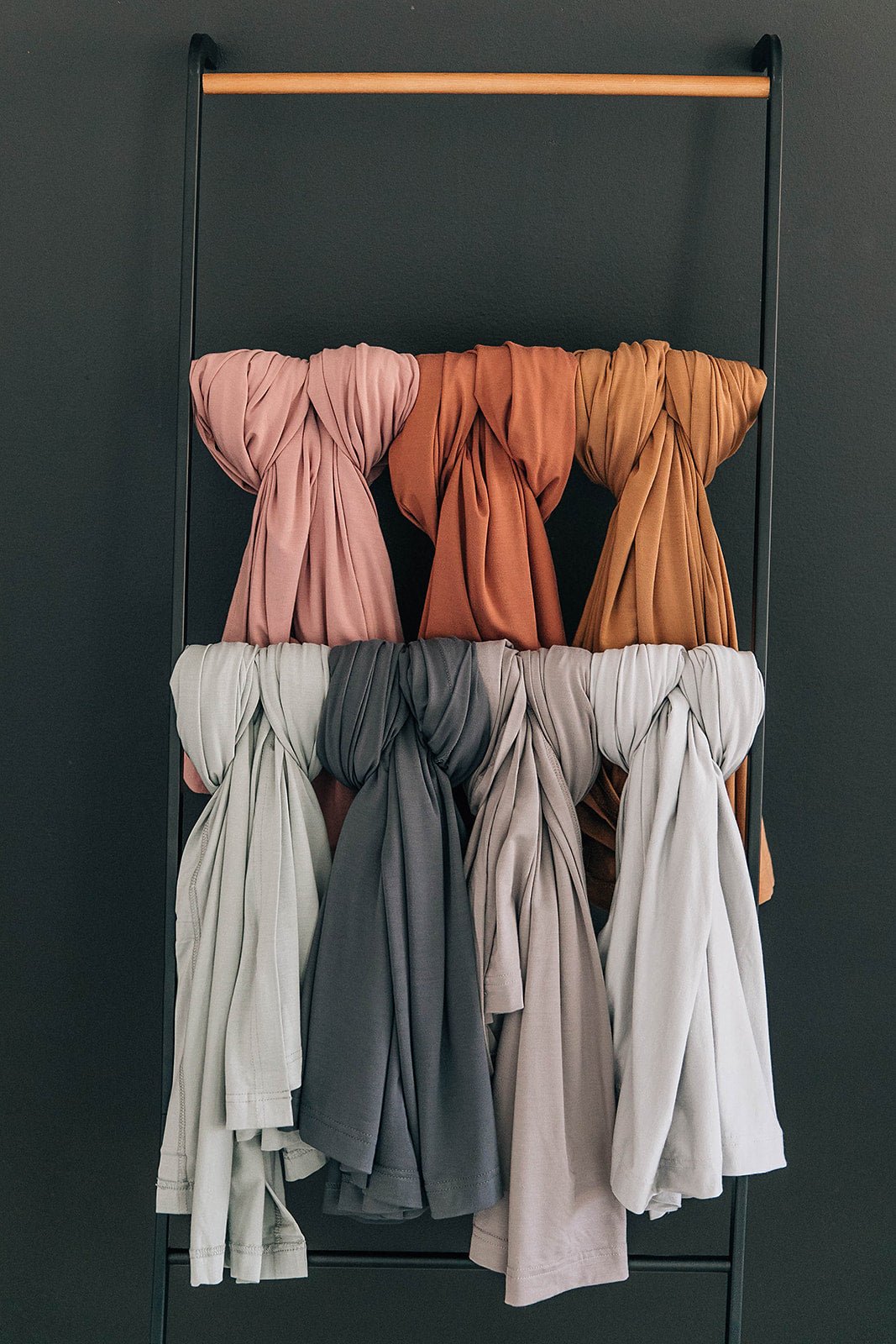 Mustard Bamboo Stretch Swaddle - Tenth &amp; Pine - 