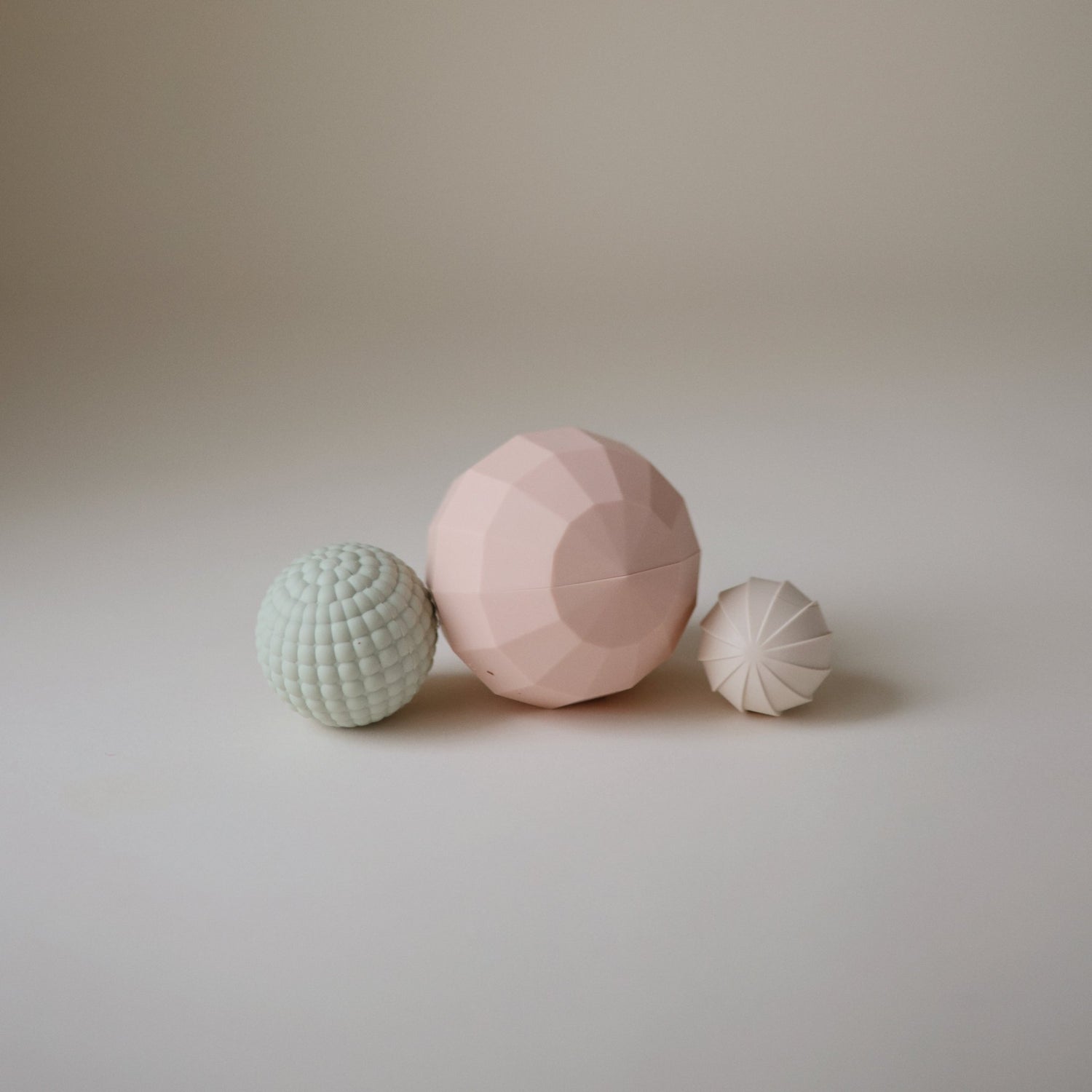 Nesting Spheres Sensory Toy - Tenth &amp; Pine - toys - Blush