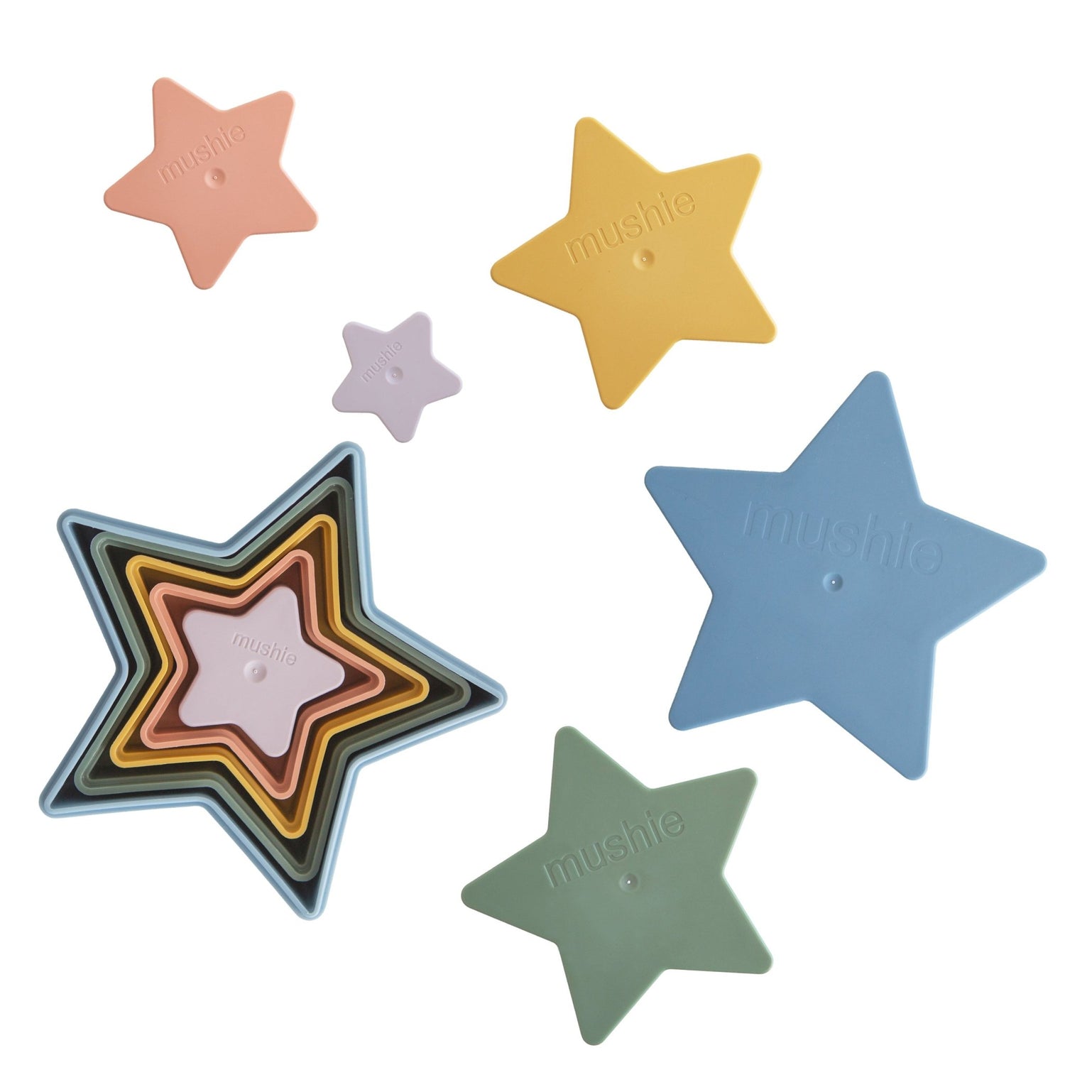 Nesting Stars Toy - Tenth &amp; Pine - toys - Retro