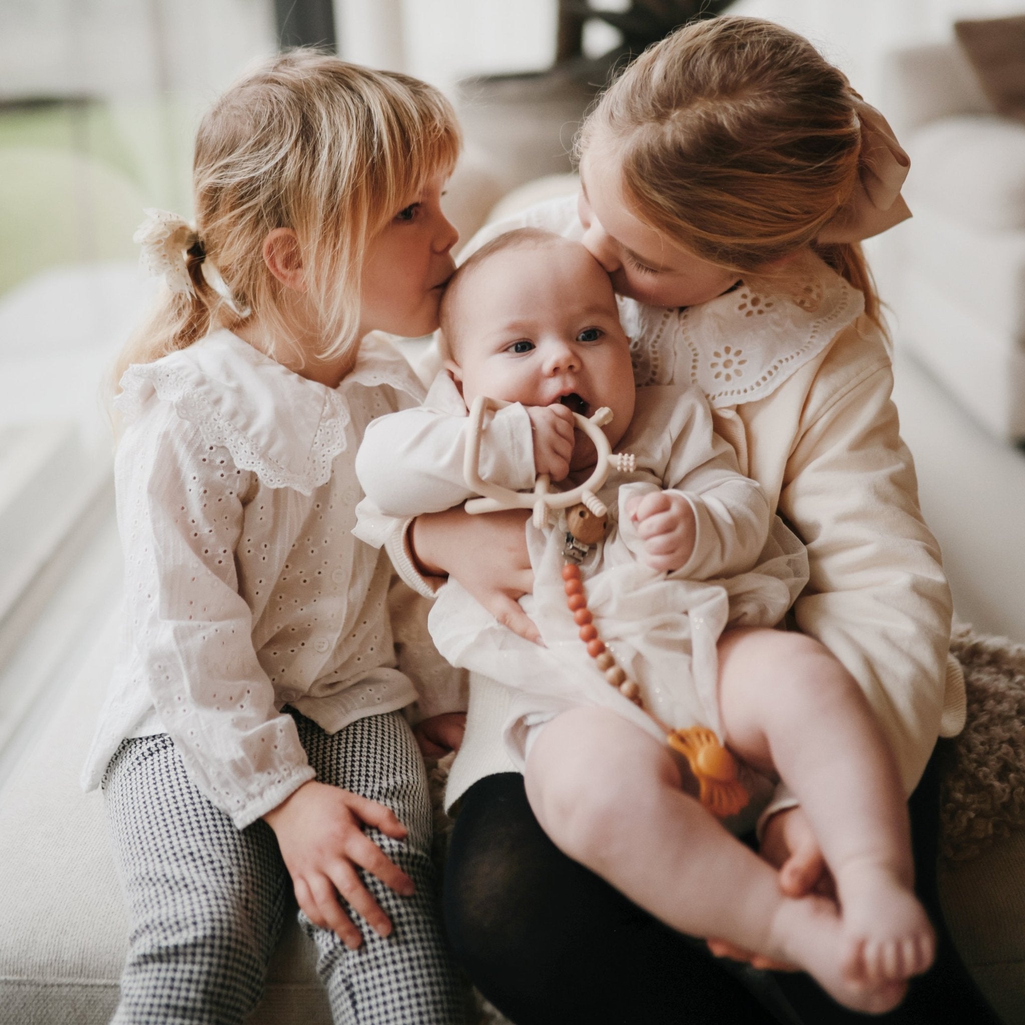 No - Drop Sensory Teether - Tenth &amp; Pine - teether - Shifting Sand