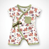 Nocturnal Kimono Shorty | Organic Pima Cotton - Tenth & Pine - Summer Outfits - 0 - 3M - Kolorful