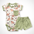 Nocturnal Short Set | Organic Pima Cotton - Tenth & Pine - Summer Outfits - 0 - 3M - Kolorful