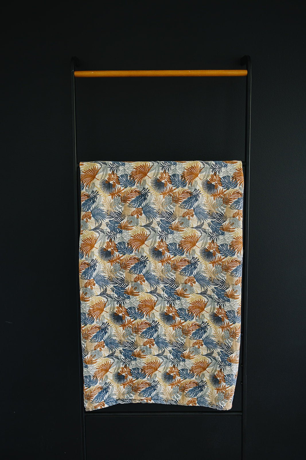 Paradise Palms Muslin Swaddle Blanket - Tenth &amp; Pine - 