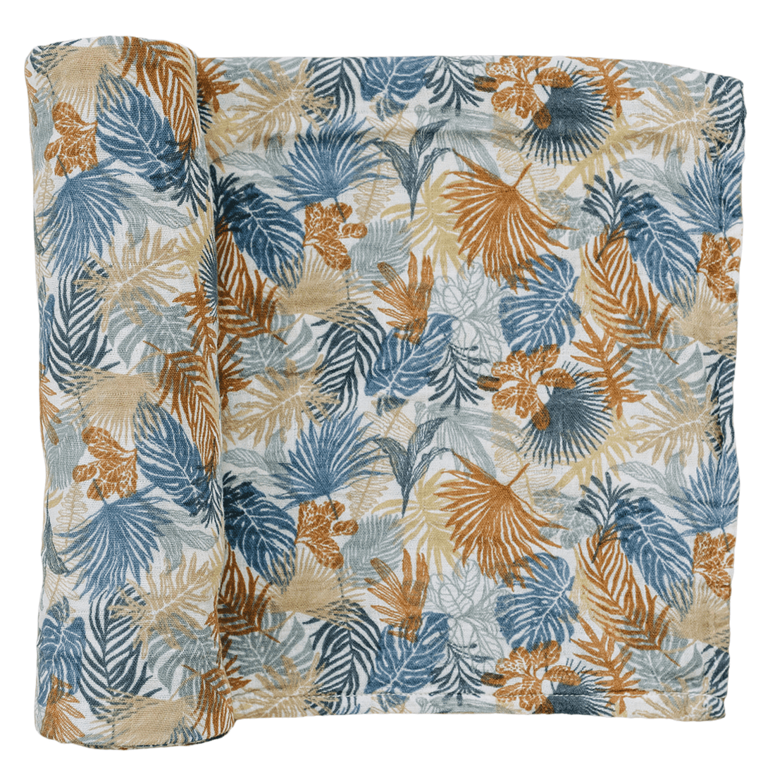Paradise Palms Muslin Swaddle Blanket - Tenth & Pine -