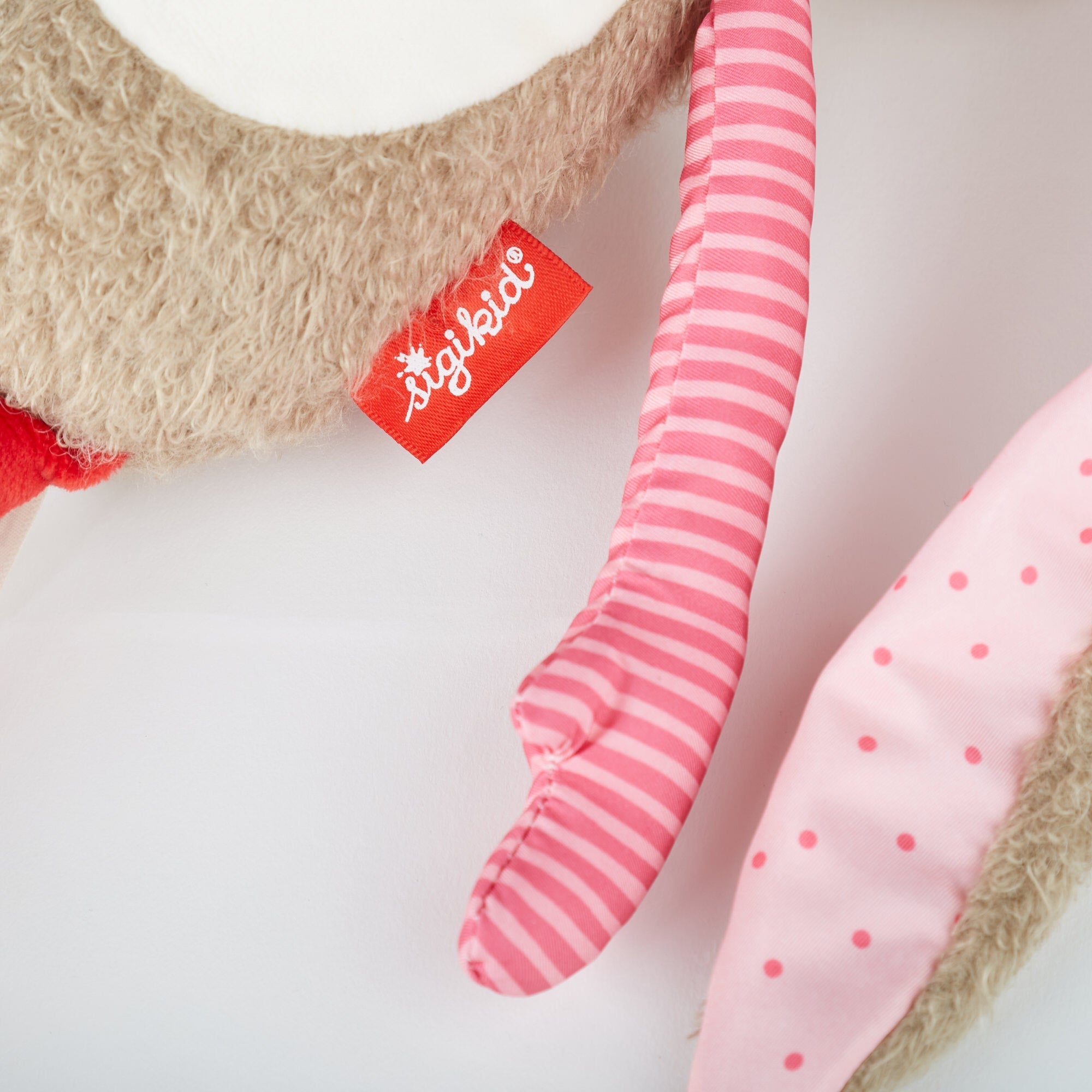 Patchwork Bunny Plush Toy - Tenth &amp; Pine - Sweety Collection - sigikid