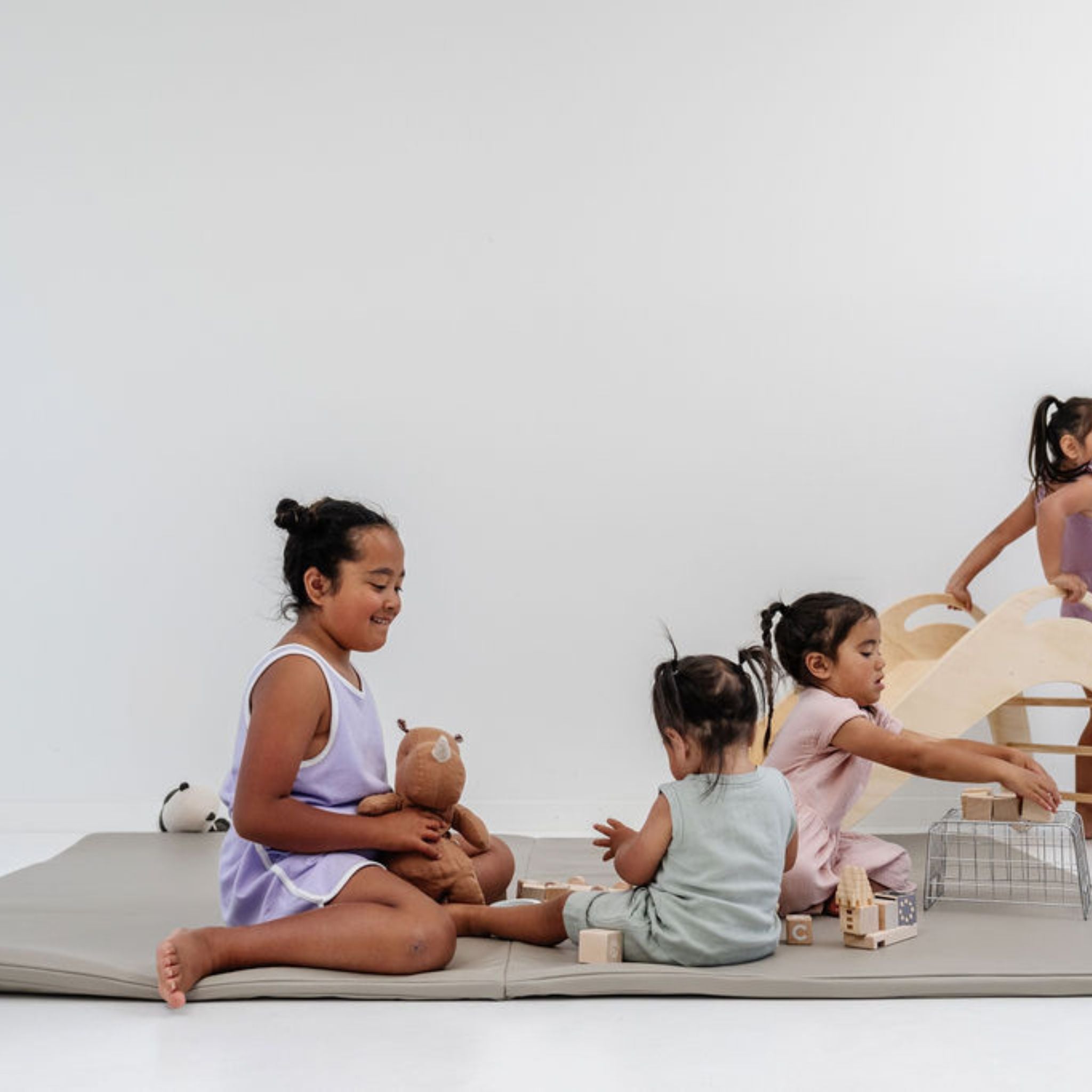 Pebble Vegan Leather Mat - Tenth &amp; Pine - Vegan Leather Padded Mat - Epic