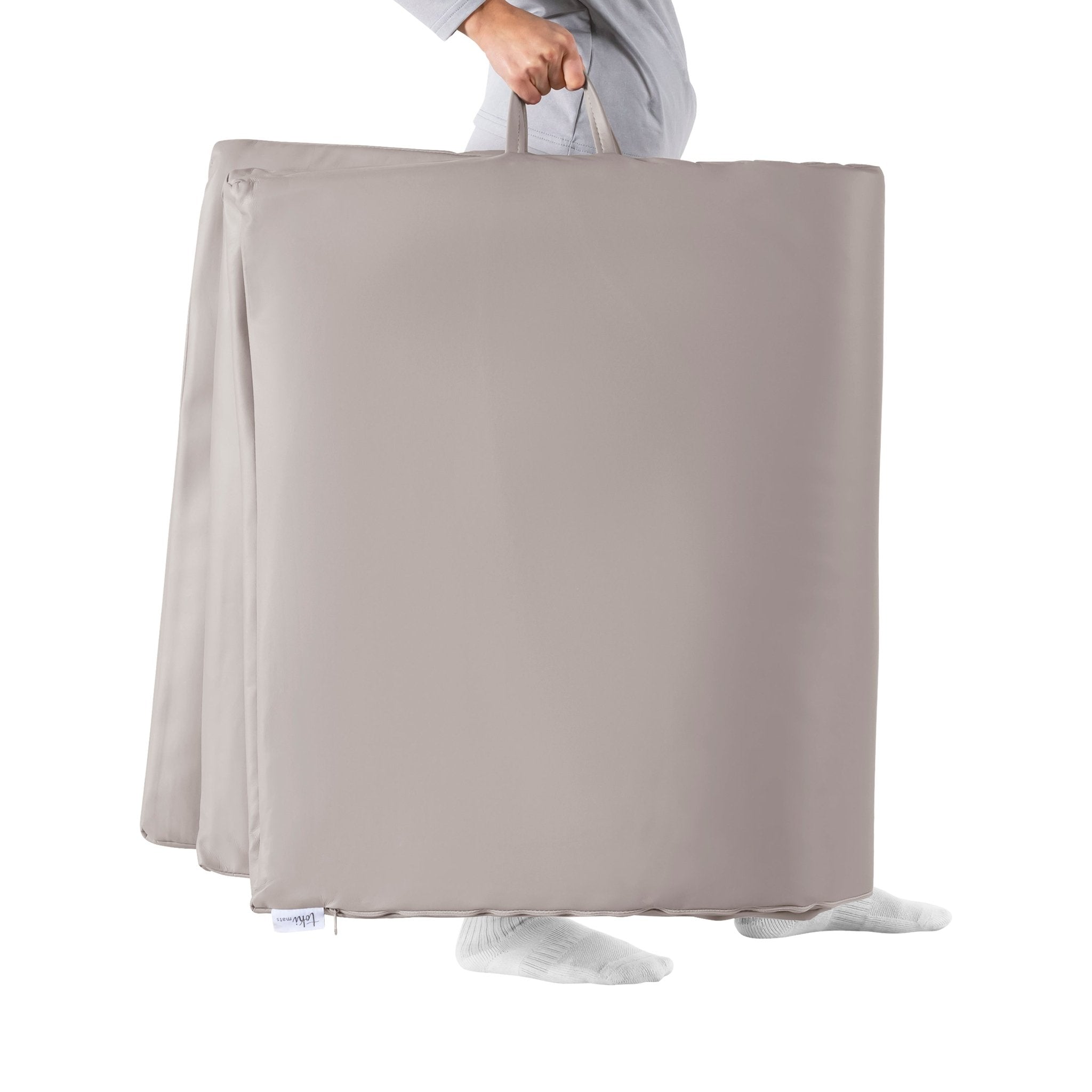 Pebble Vegan Leather Mat - Tenth &amp; Pine - Vegan Leather Padded Mat - Mega