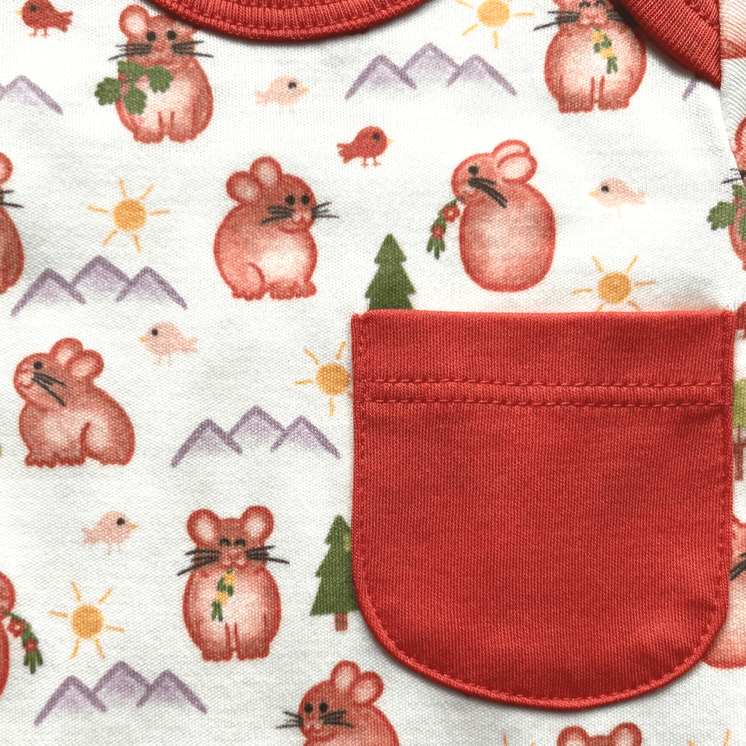 Pika Set | Organic Pima Cotton - Tenth &amp; Pine - Winter Outfits - 0 - 3M - Kolorful