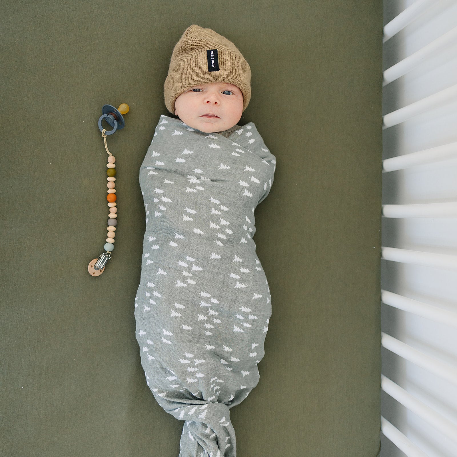 Pines Muslin Swaddle Blanket - Tenth &amp; Pine - 