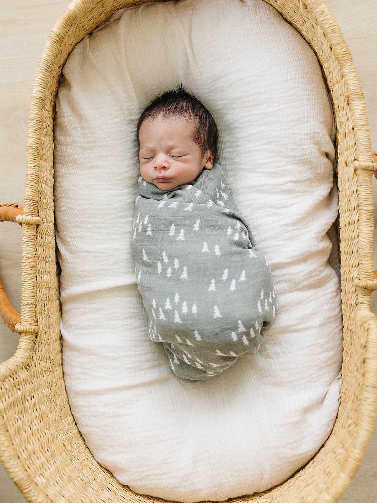Pines Muslin Swaddle Blanket - Tenth &amp; Pine - 