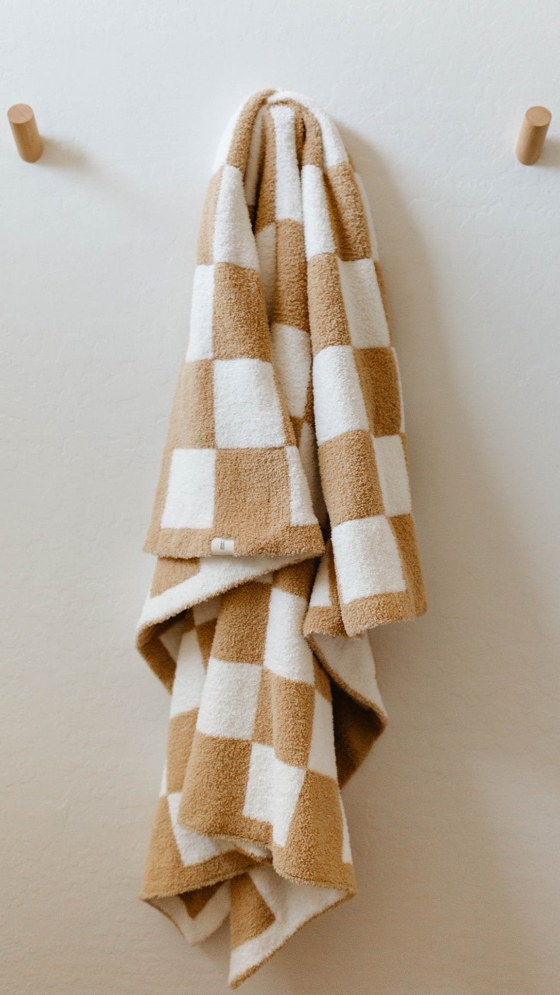 Plush Blanket | Original Checkerboard - Tenth &amp; Pine - Swaddling Blankets - Adult 55x75 inches