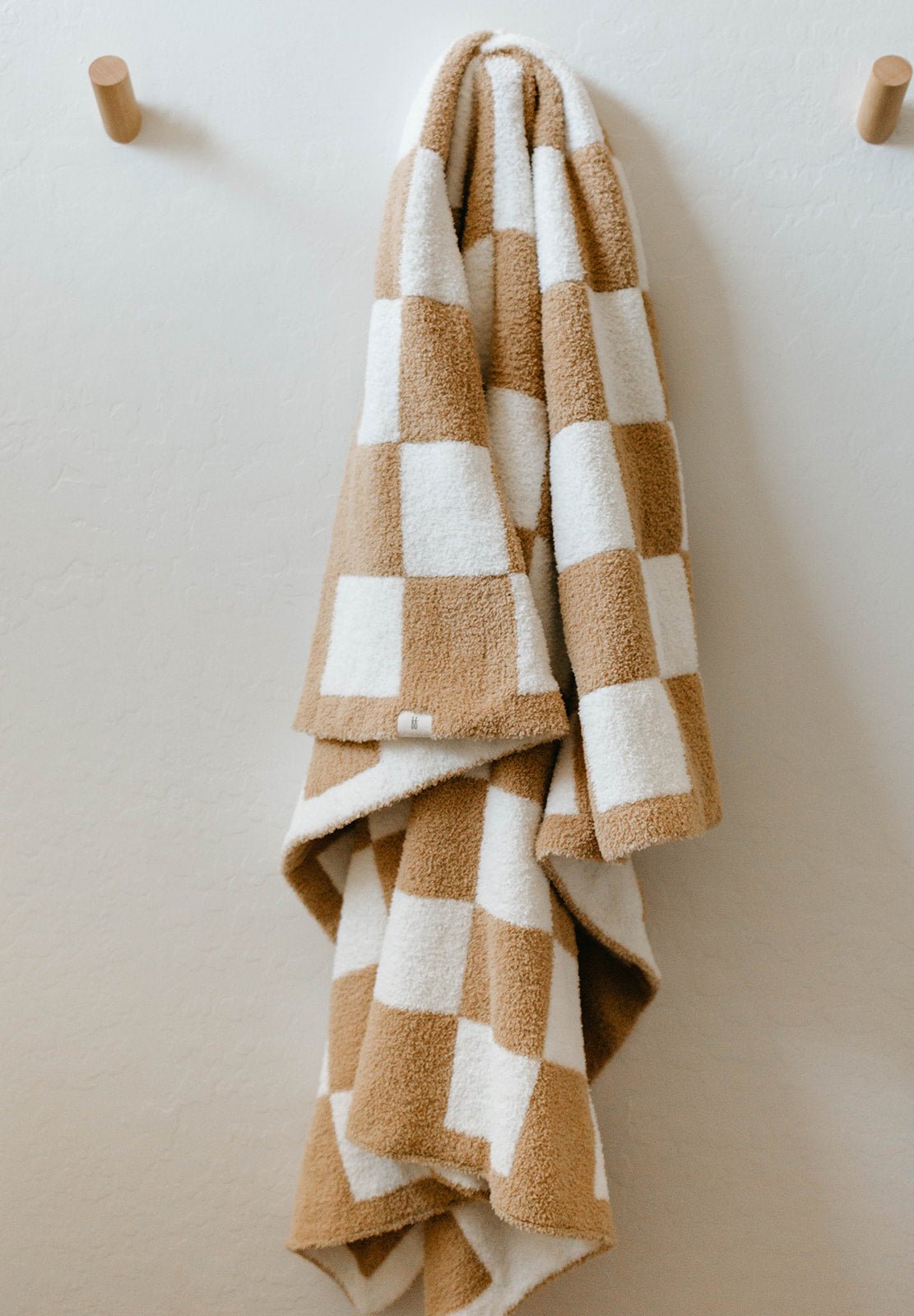 Plush Blanket | Original Checkerboard - Tenth &amp; Pine - Swaddling Blankets - Adult 55x75 inches