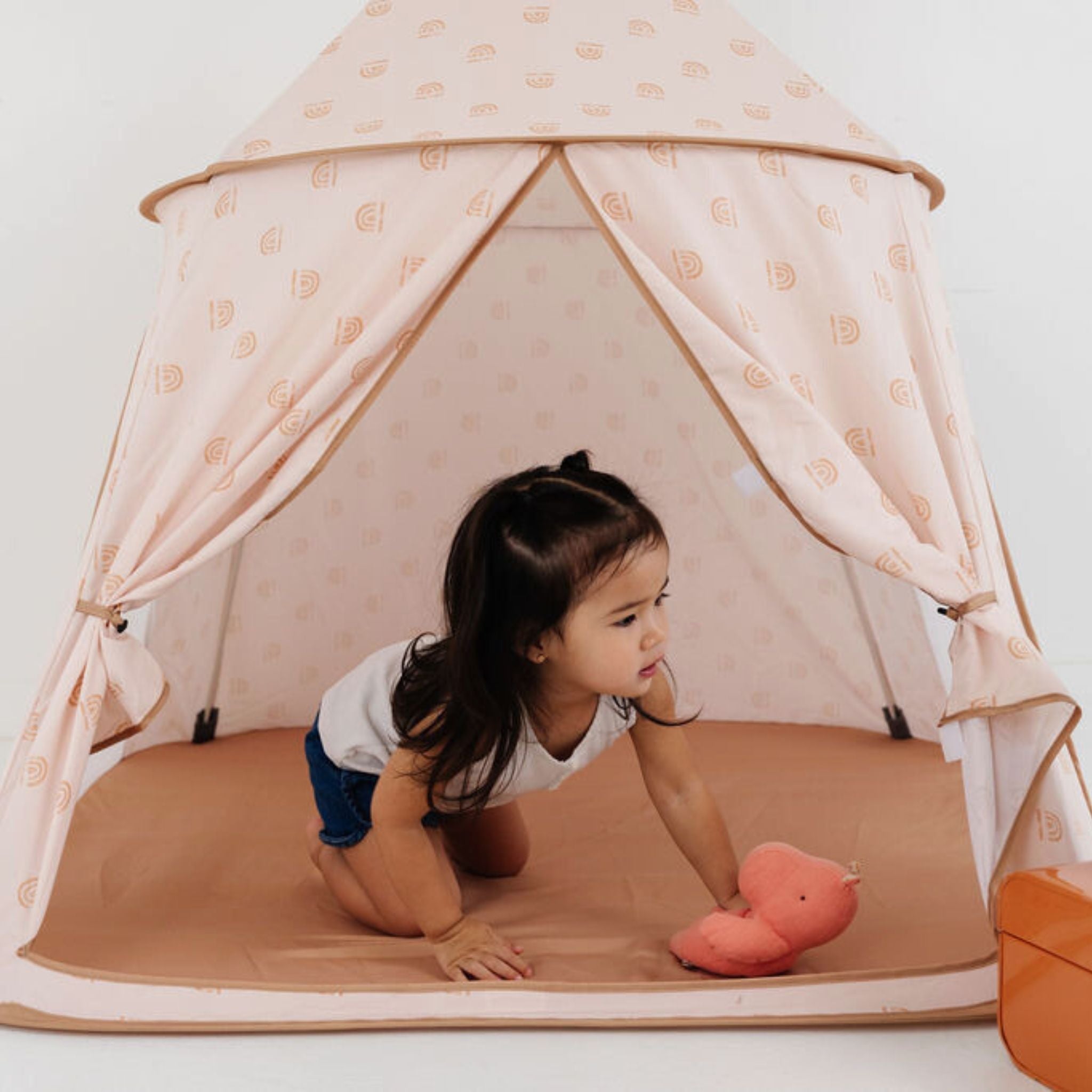 Rainbow Peach Play Tent - Tenth &amp; Pine - Play Tent - 