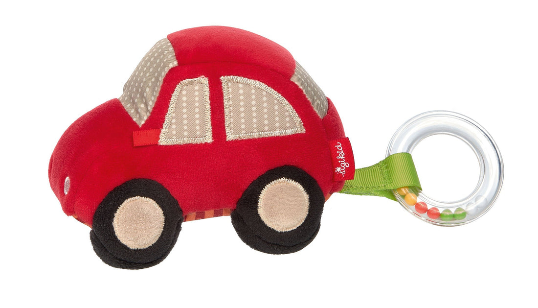 Red Car Activity Grasp Toy - Tenth & Pine - Activity Toys -