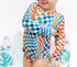 RUFFLE RASH GUARD - Groovy Check - Tenth & Pine - Ruffle Rash Guard - 6/12m - millie + roo