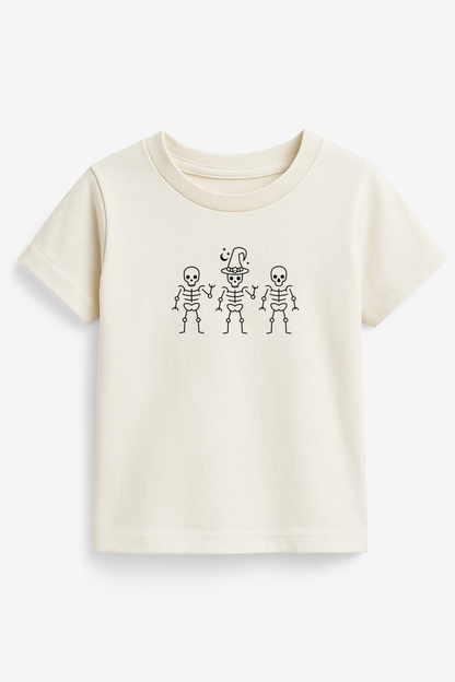 Skeletons Organic Cotton Kids T-Shirt Short Sleeve