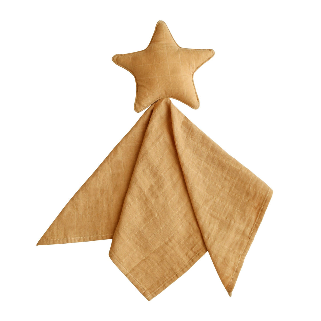 Star Lovey Blanket - Tenth & Pine - Blanket - Fall Yellow