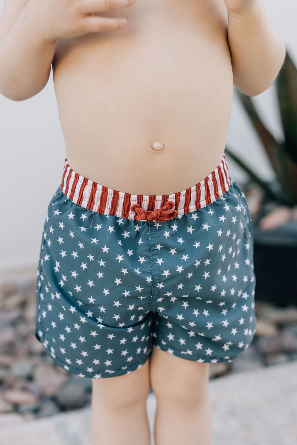 Stars and Stripes Swim Shorts - Tenth &amp; Pine - Swim Shorts - 0 - 3