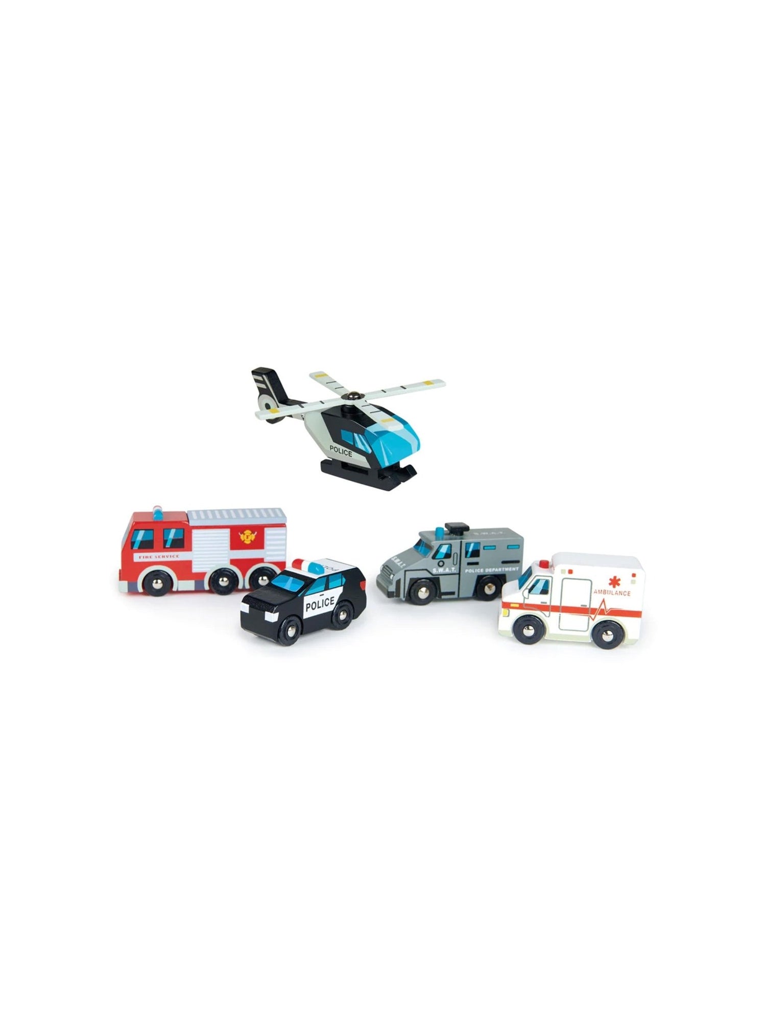 Tender Leaf Toys Emergency Vehicles - Tenth &amp; Pine - Toys - 