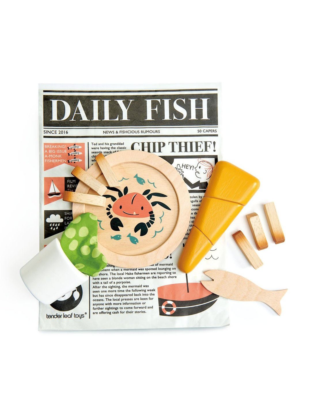 Tender Leaf Toys Fish and Chips Supper - Tenth &amp; Pine - Toys - 