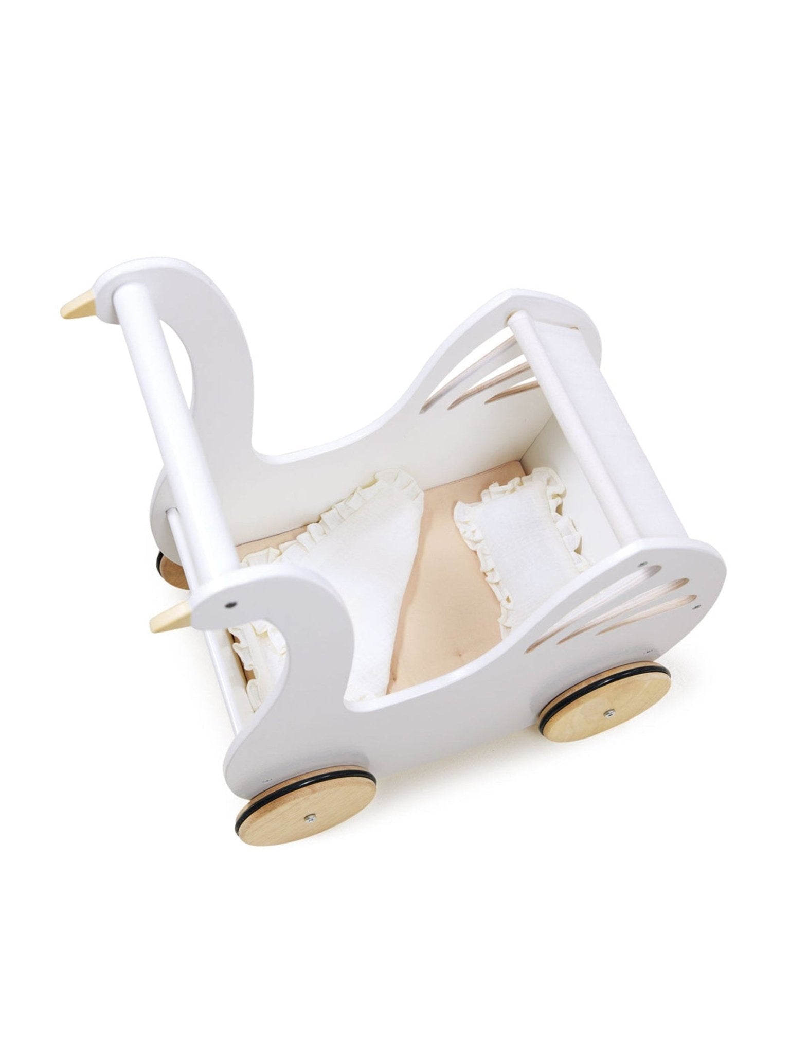 Tender Leaf Toys Swan Pram - Tenth &amp; Pine - Toys - 