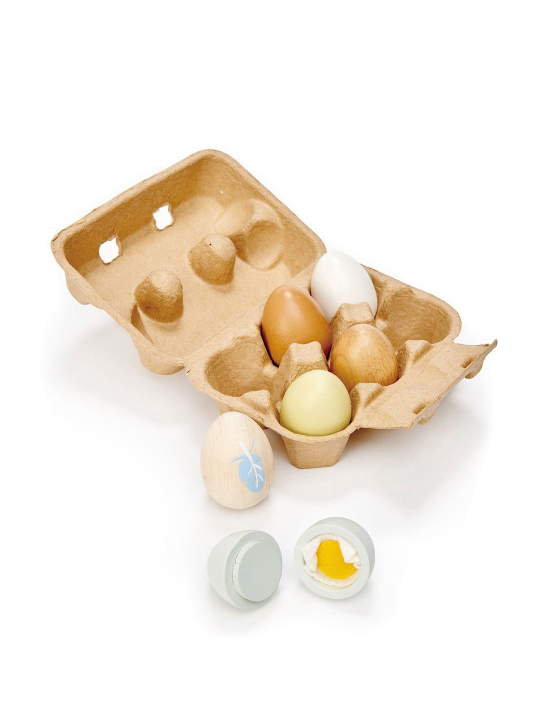 Tender Leaf Toys Wooden Eggs - Tenth &amp; Pine - Toys - 