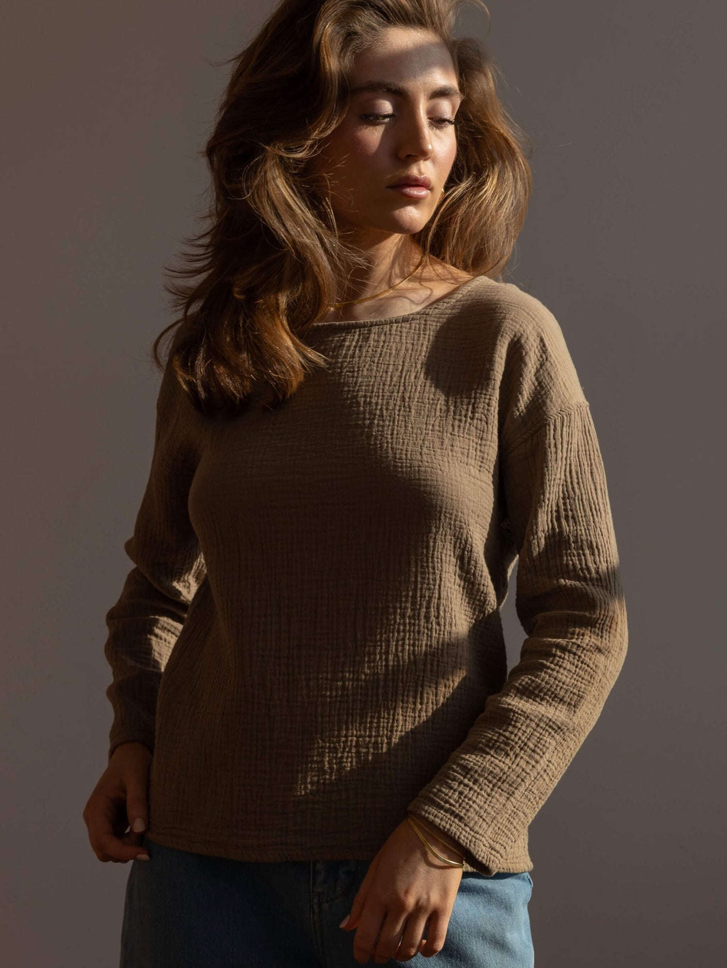 The Button Back Top - Women&