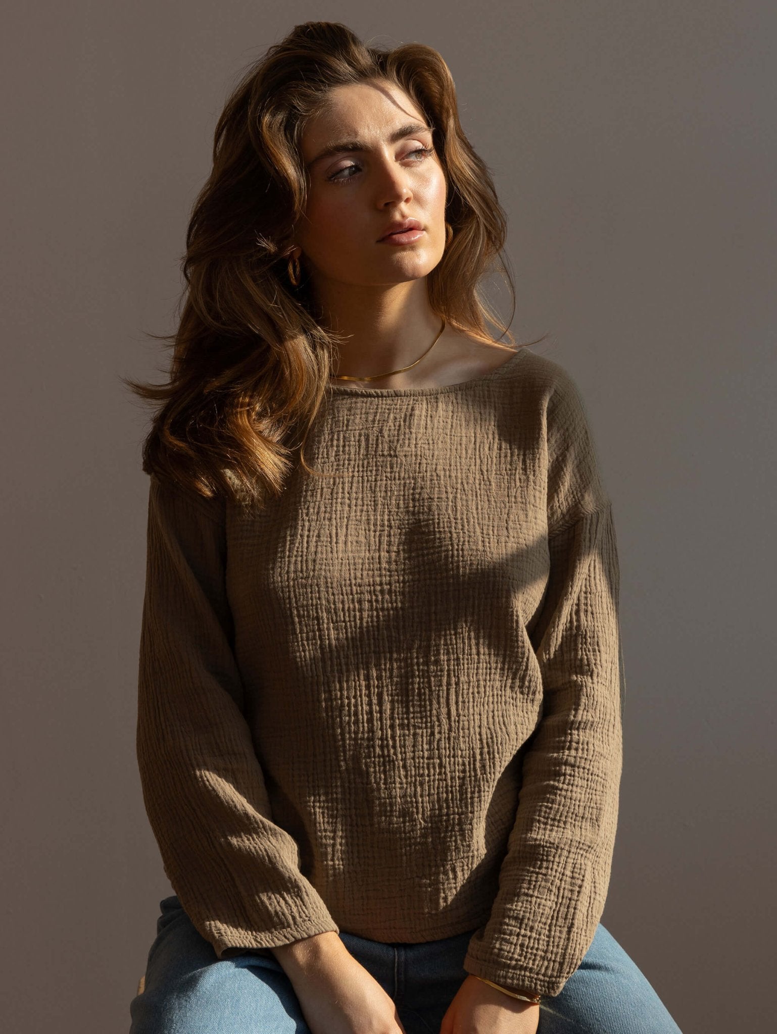 The Button Back Top - Women&