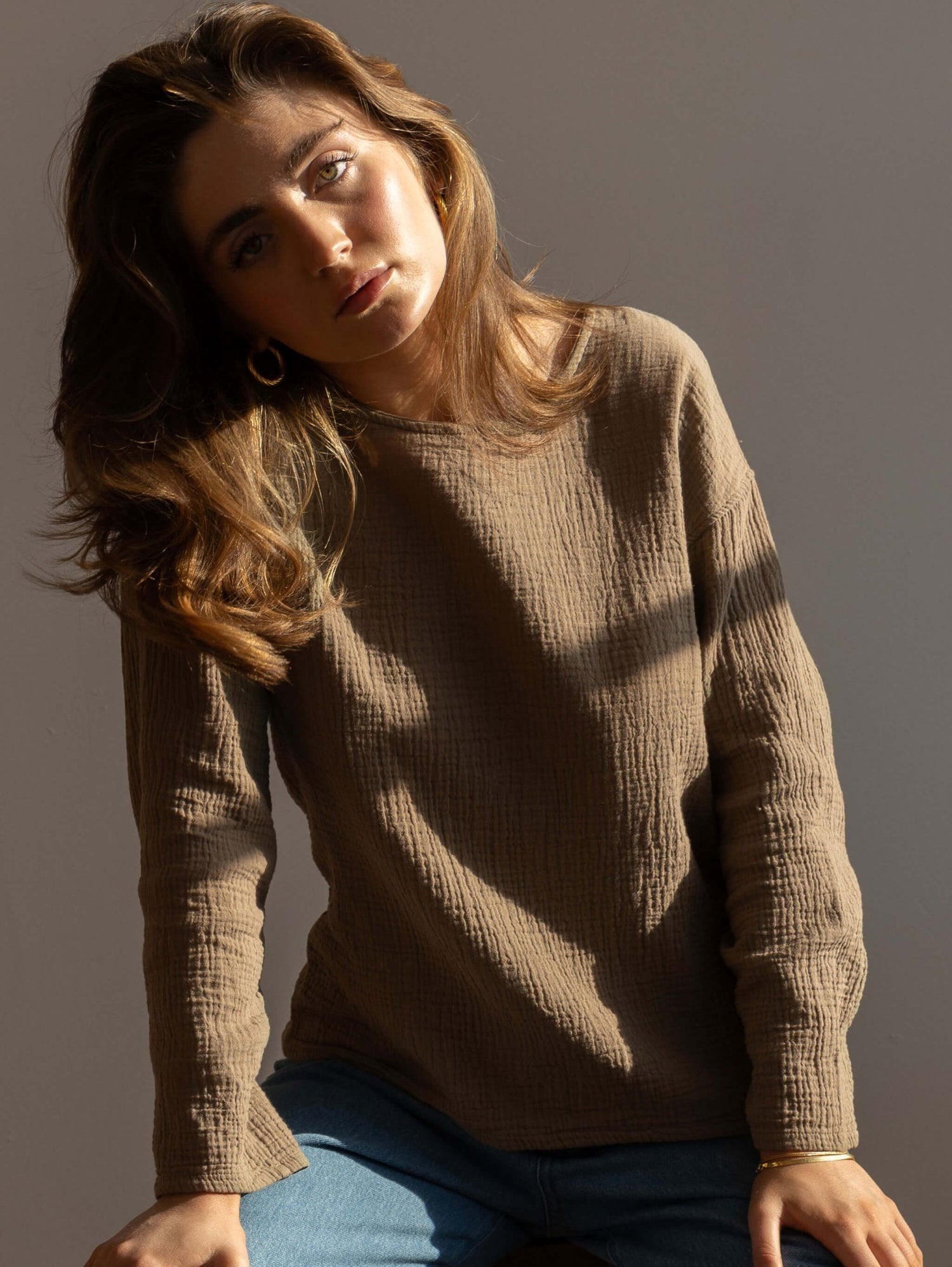 The Button Back Top - Women&