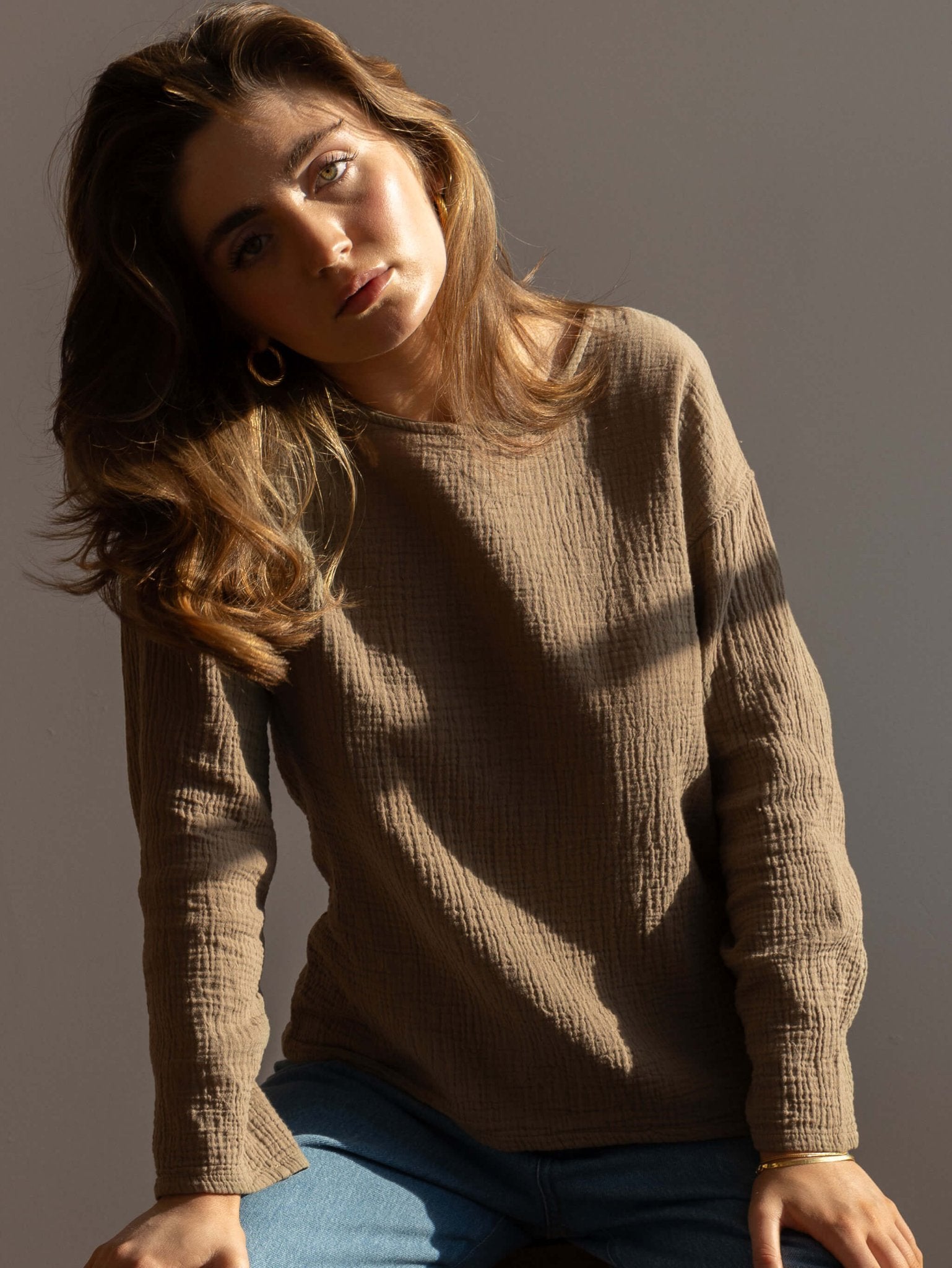 The Button Back Top - Women&