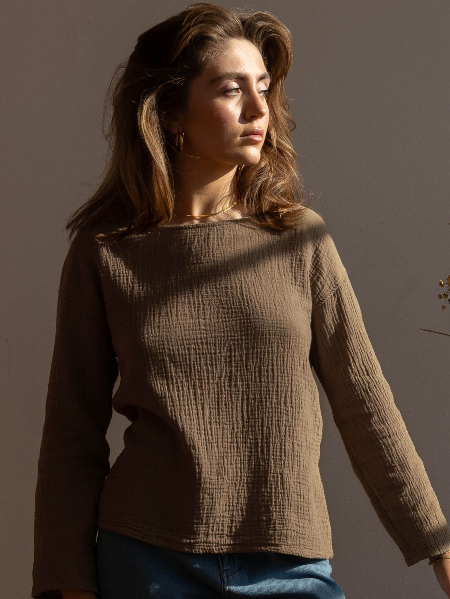 The Button Back Top - Women&