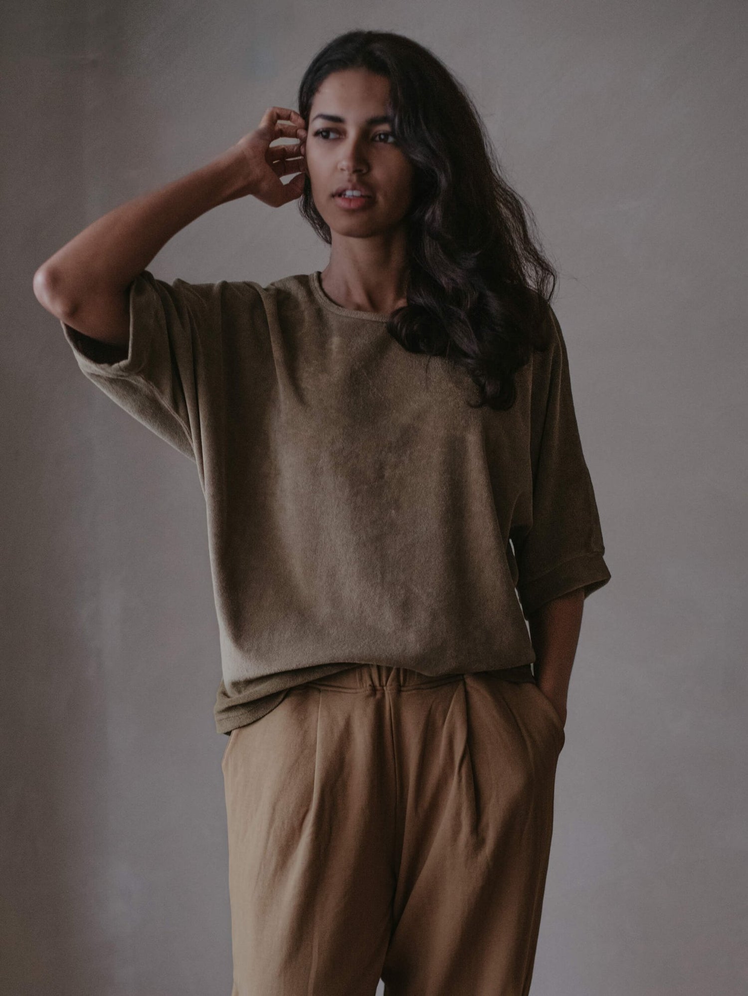 The Oversized Terry Top - Women&