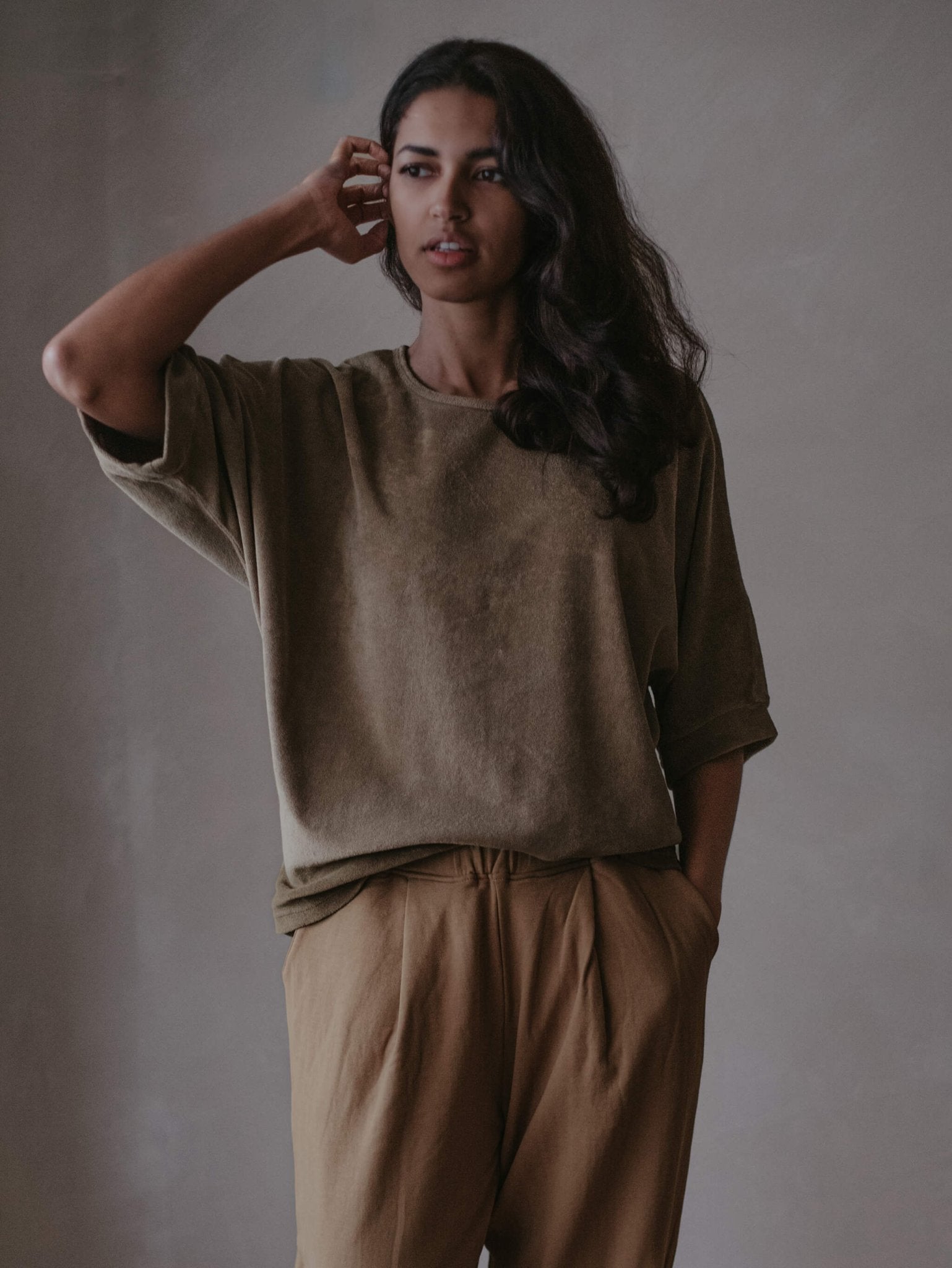 The Oversized Terry Top - Women&
