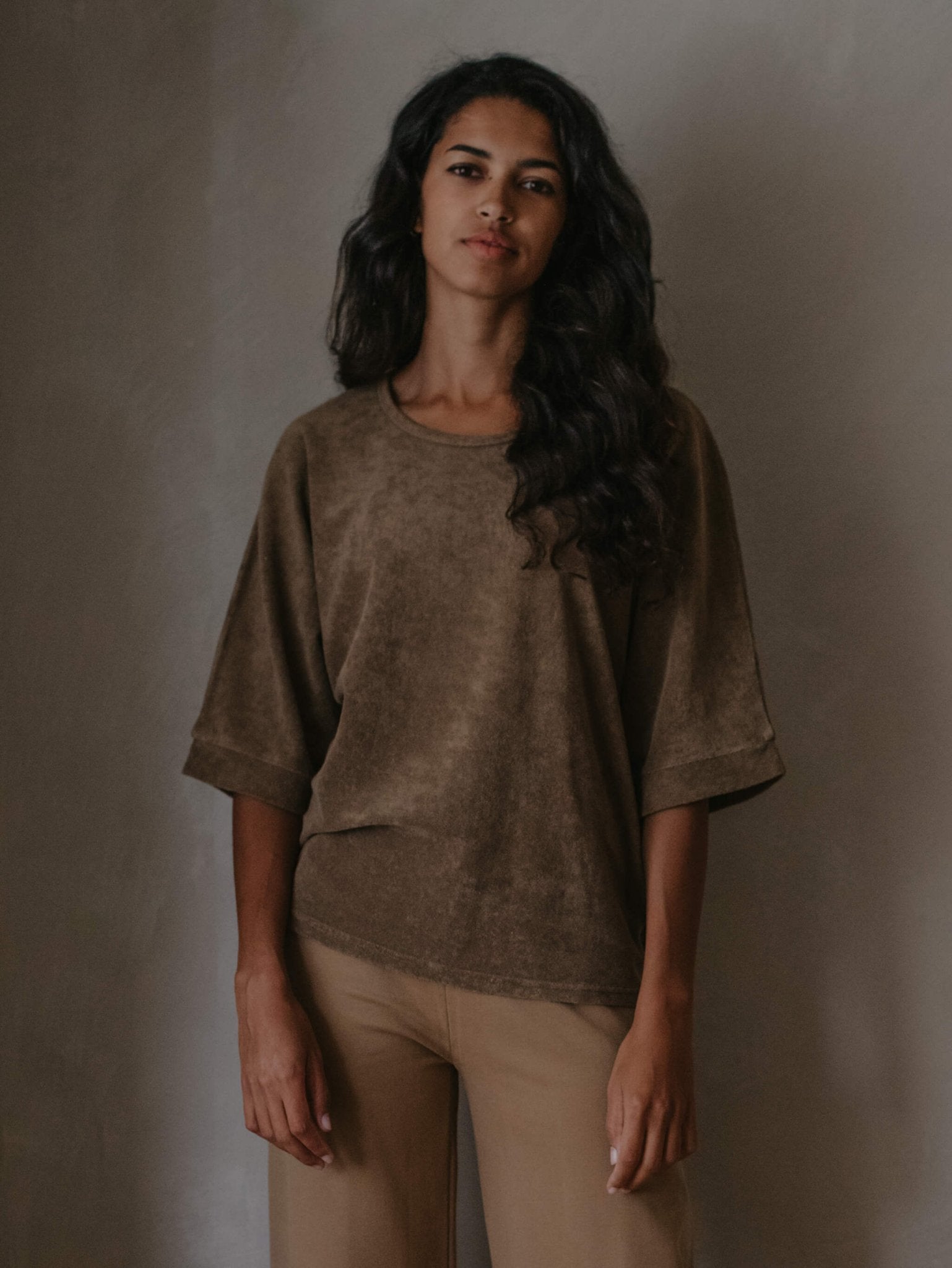 The Oversized Terry Top - Women&