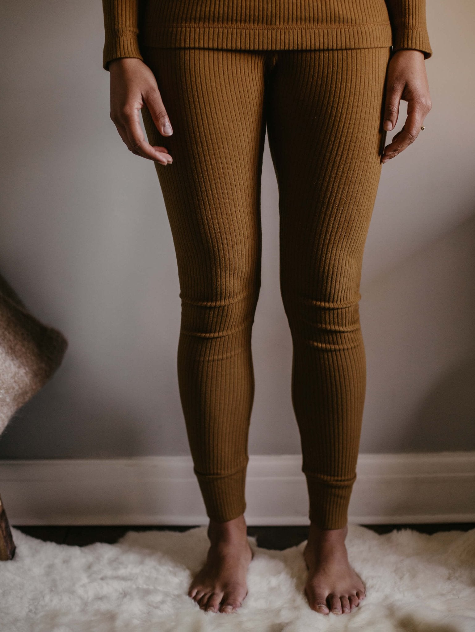 The Ribbed Legging - Women&